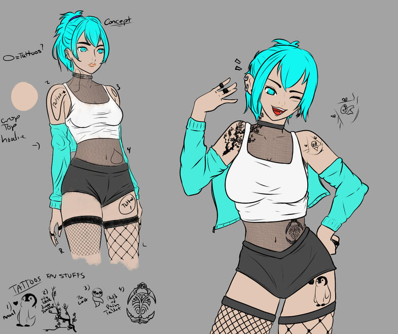 Human MadPengu Design Concept